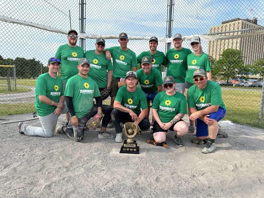 Winners of the 2023 NCHCA Softball Tournament