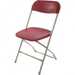 Burgandy Folding Chair
