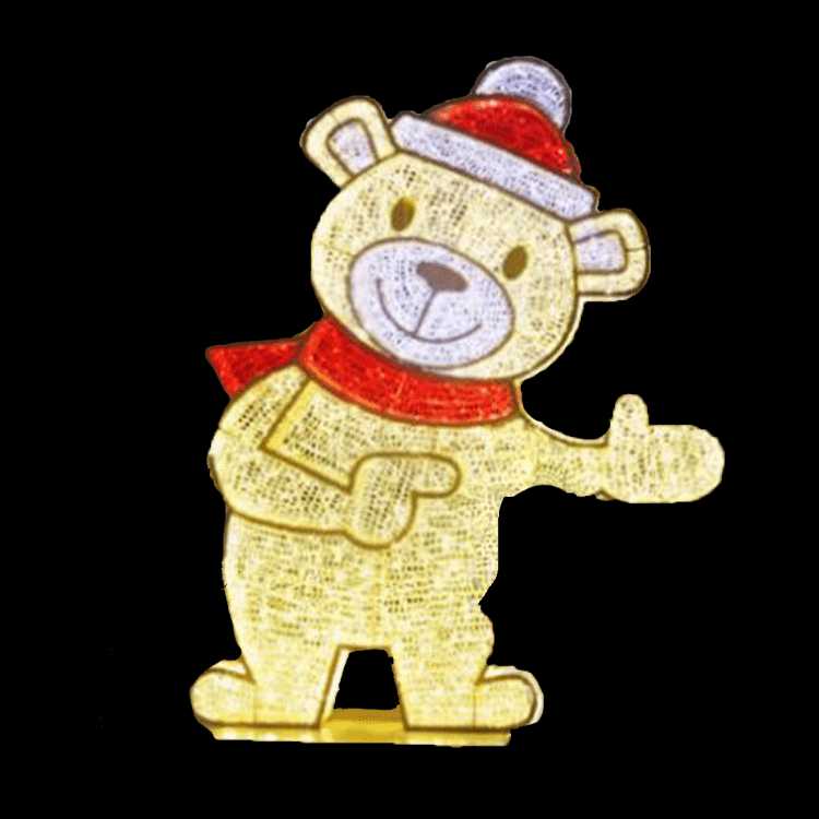 Light Up Bear Display