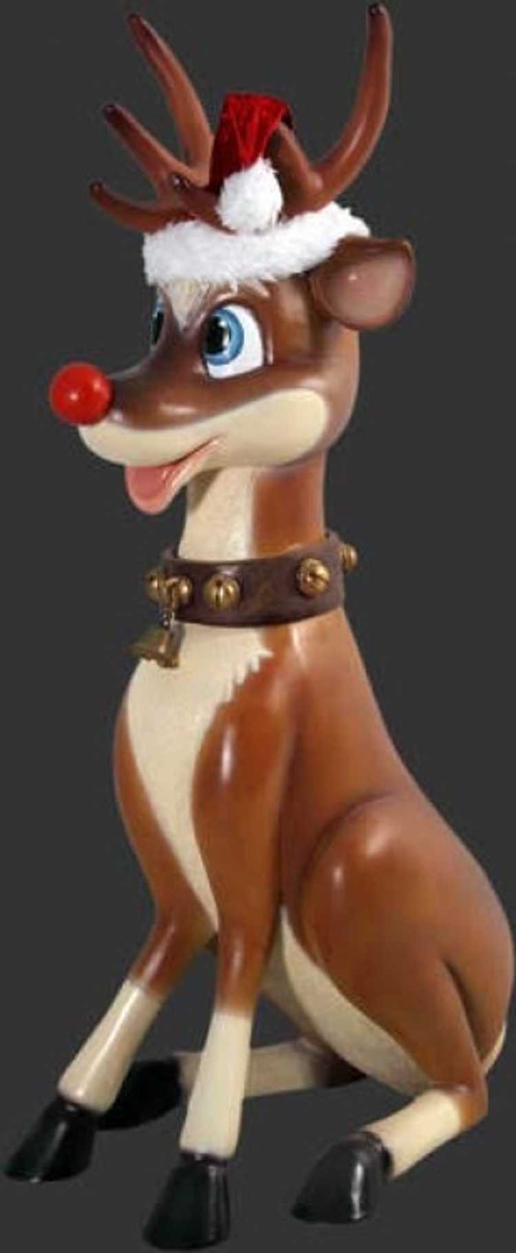 Sitting Reindeer Display