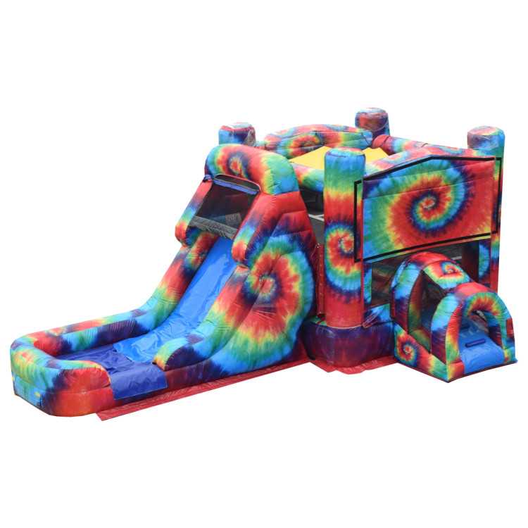 Tie-Dye Wet/Dry Bounce and Slide Combo