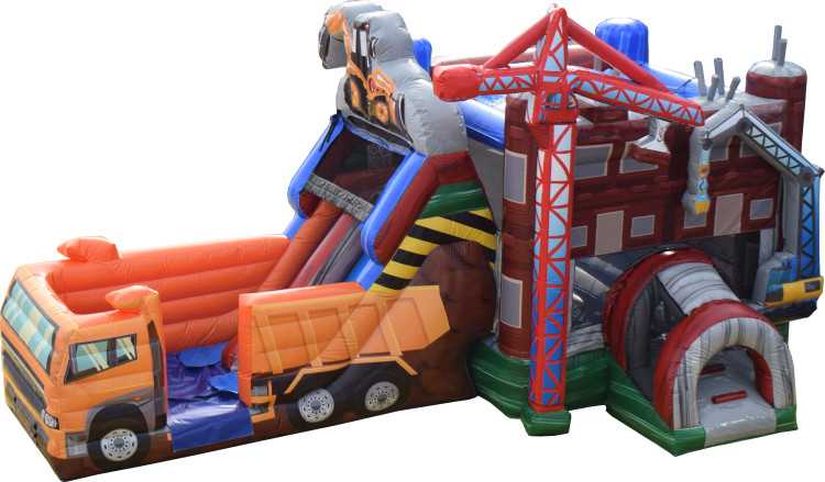 Construction Wet/Dry Bounce and Slide Combo