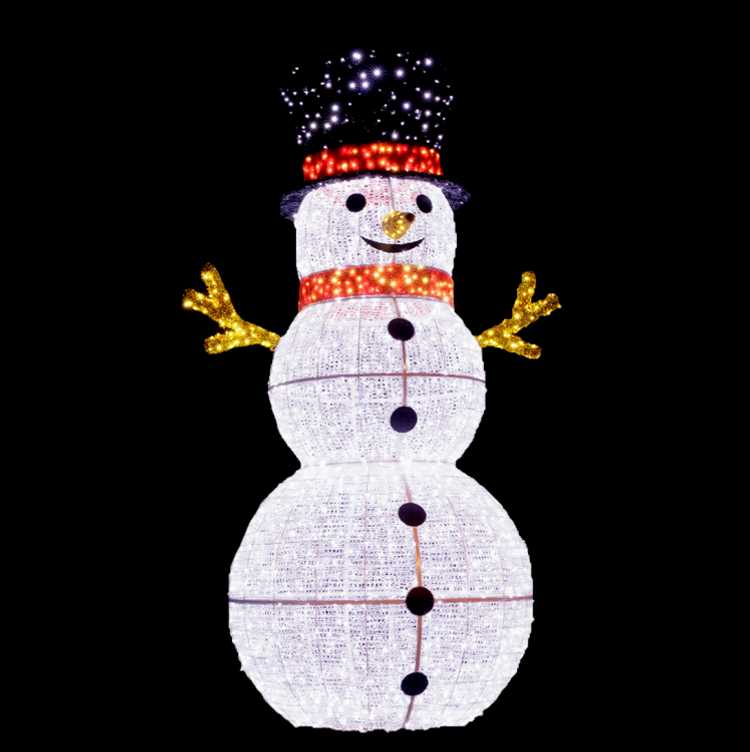 3D Snowman Display - Illumination