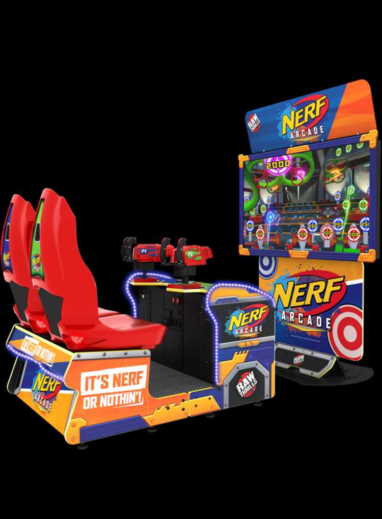 2 Player Nerf Arcade Game With 65 HD Screen