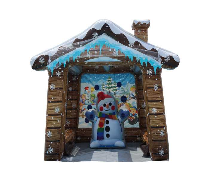 Snowman Snow Throw Game