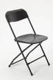 Black Folding Chair
