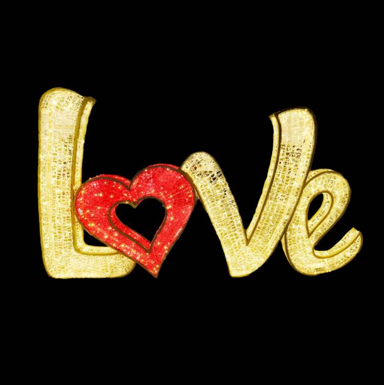 3D Love Sign