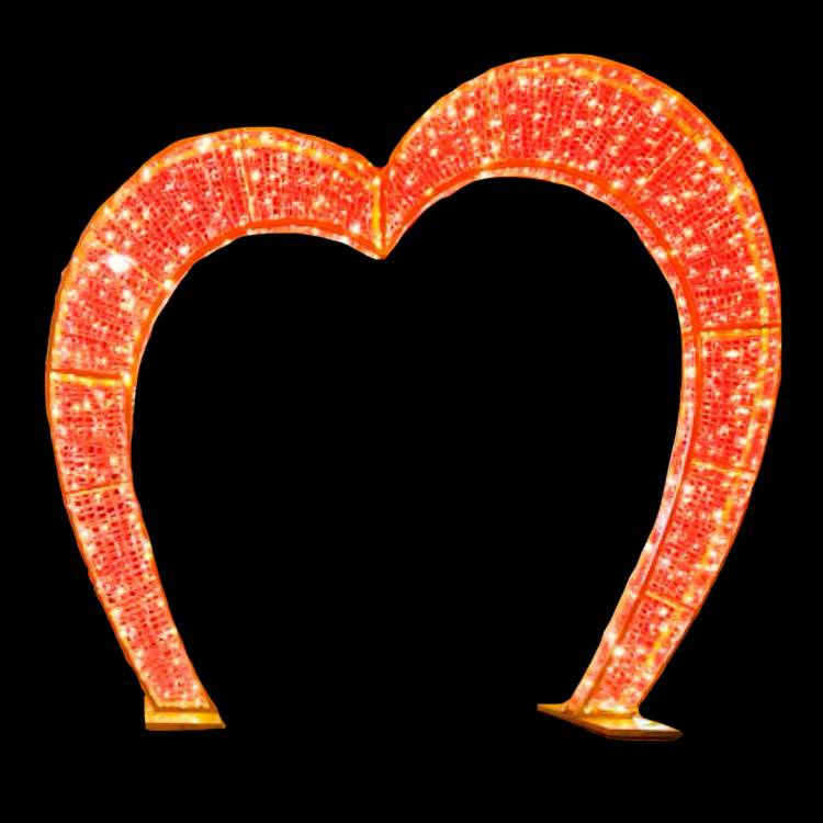 Light Up Heart Frame