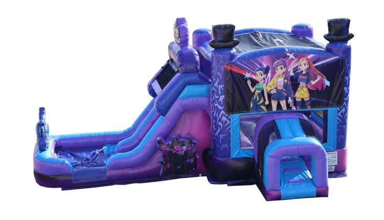 K-Pop Demon Hunters Wet/Dry Bounce and Slide Combo