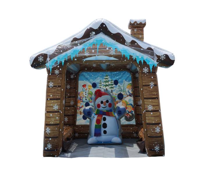 Snowman Snow Throw Game