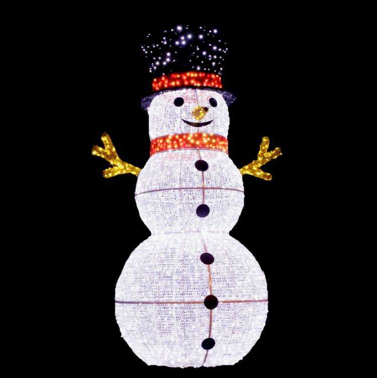 3D Snowman Display - Illumination