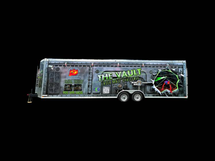 The Vault Laser Maze Challenge