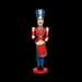 Toy Soldier with Drum - Fiberglass Toy Soldier with Drum - Fiberglass