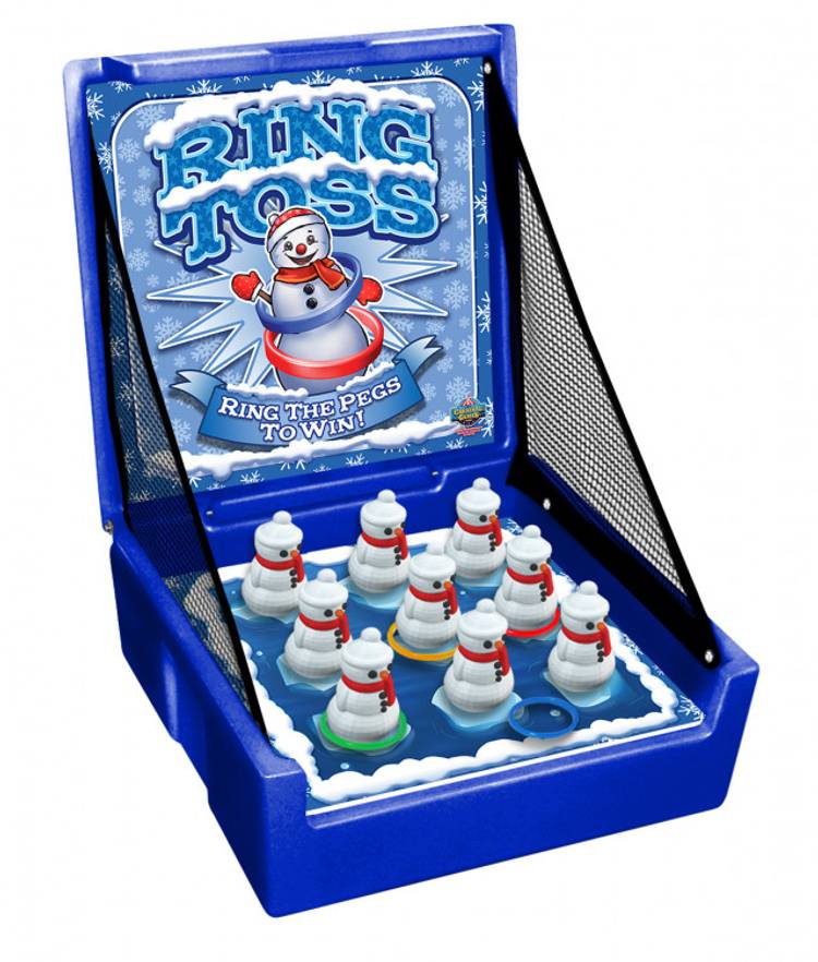 Snowman Ring Toss Winter Themed Carnival Game