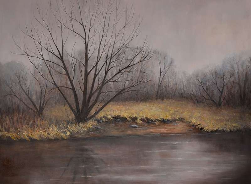 In Your Embrace, 36x48, oil on canvas