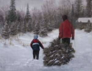 Our Christmas Tree Print